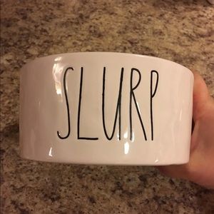 Rae Dunn LL “Slurp” Dog Bowl